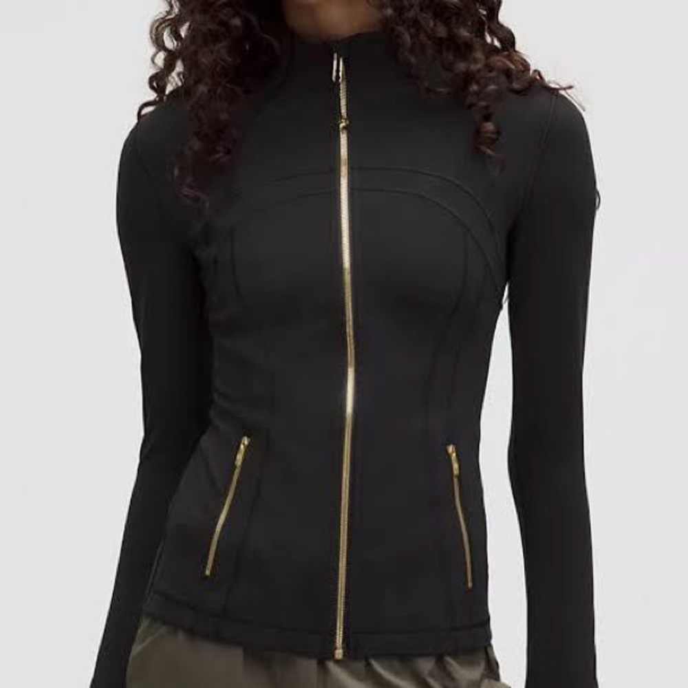 lululemon athletica Define Jacket Nulu black / gold